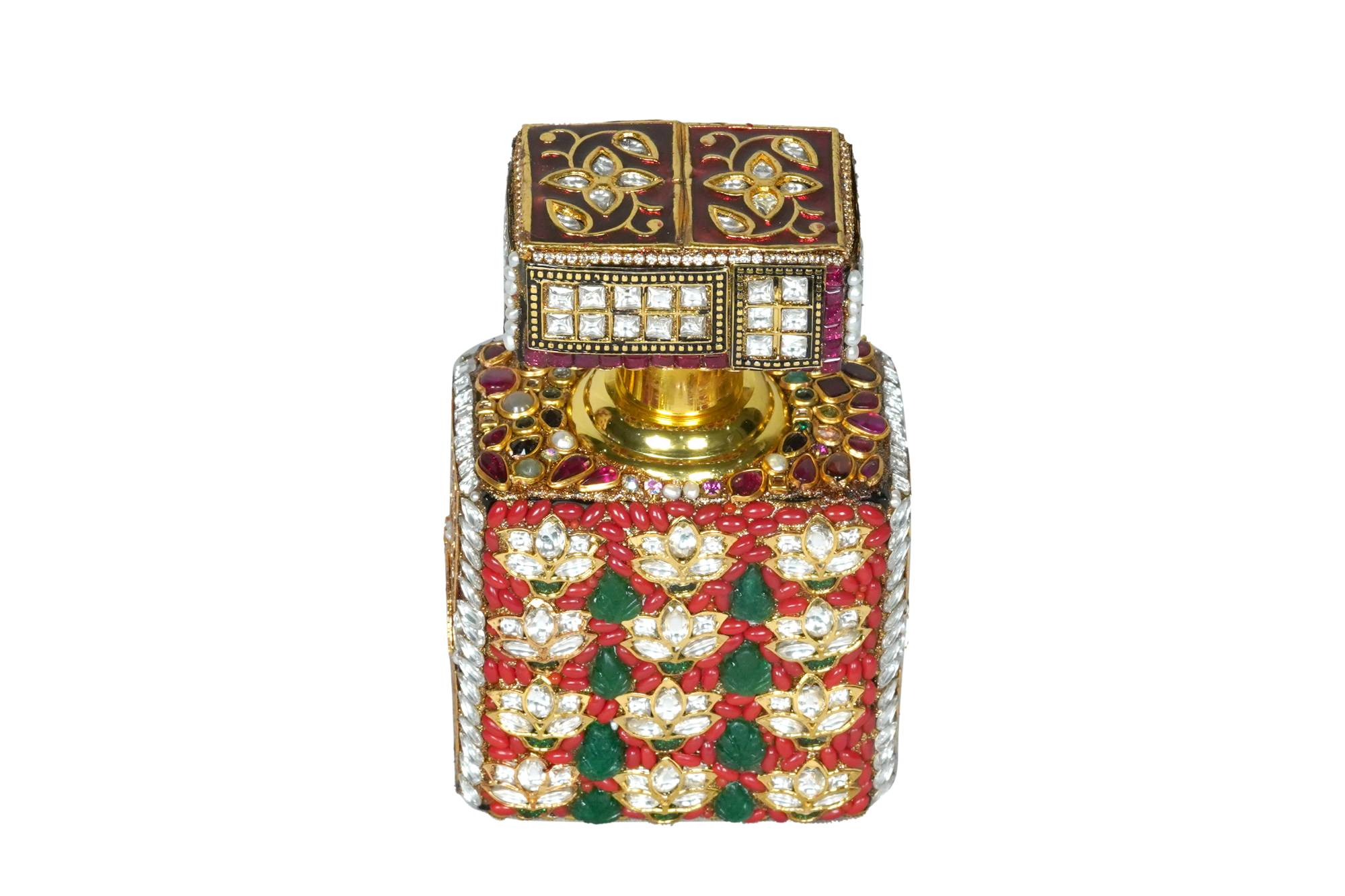 Handcrafted Jeweled Itar Bottle