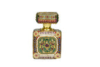 Ornate Jeweled Ittar Perfume Bottle