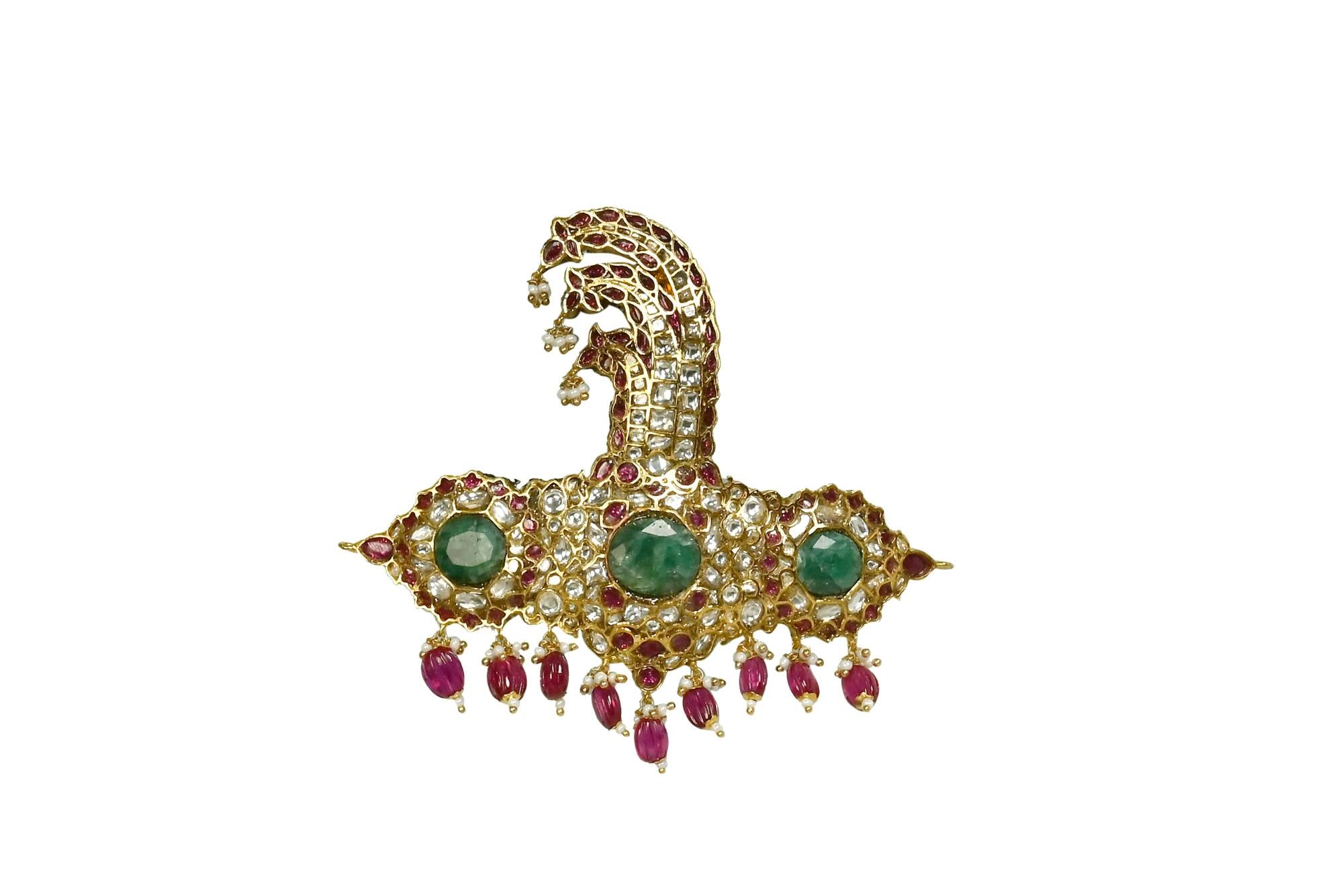 Emerald and Ruby Gold Kalgi