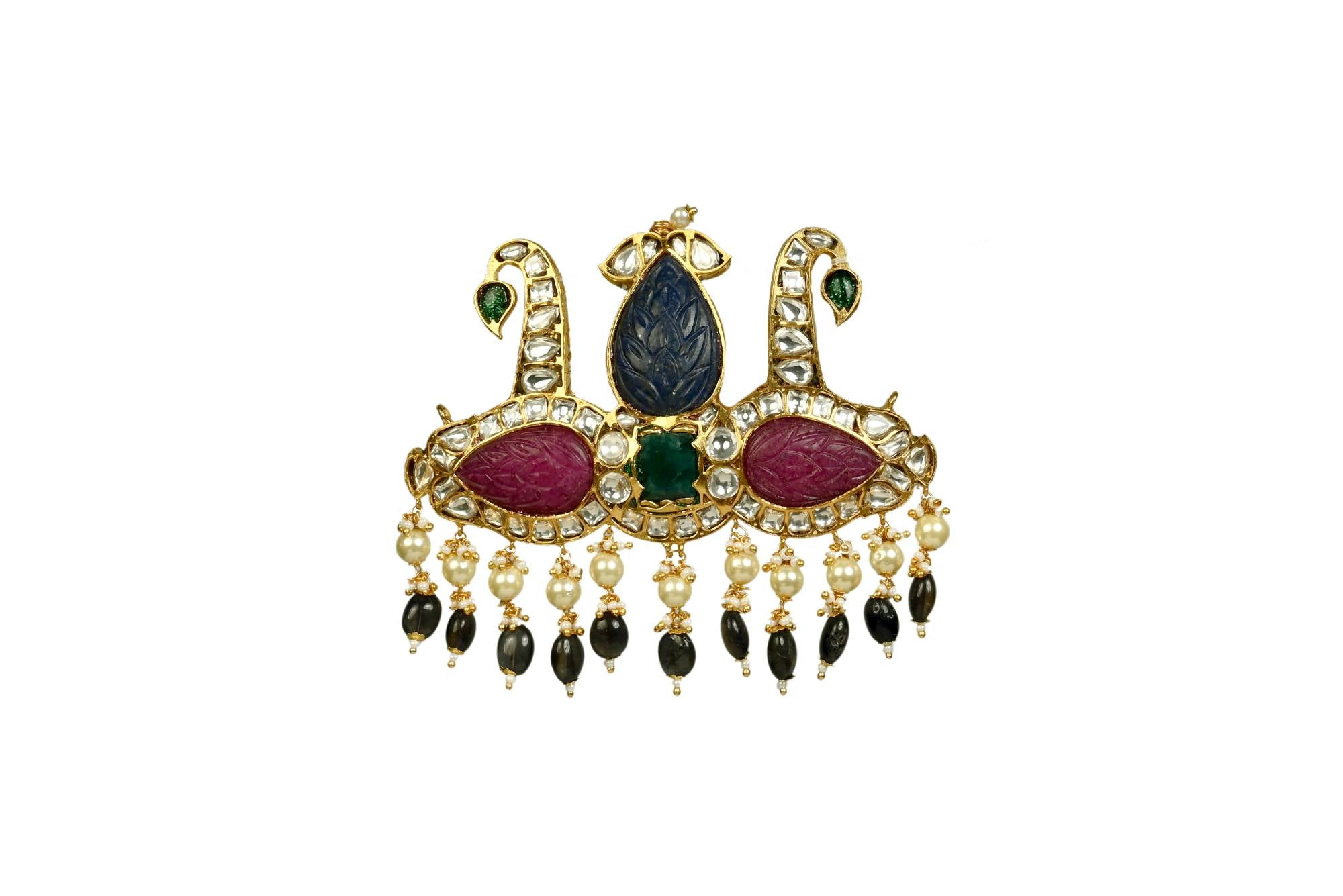 Traditional Kundan & Jeweled Kalgi