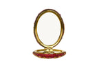 Ornate Gemstone Compact Mirror