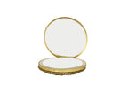Ornate Gold Compact Mirror