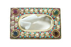 Ornate Gemstone Napkin & Tissue Box Holder