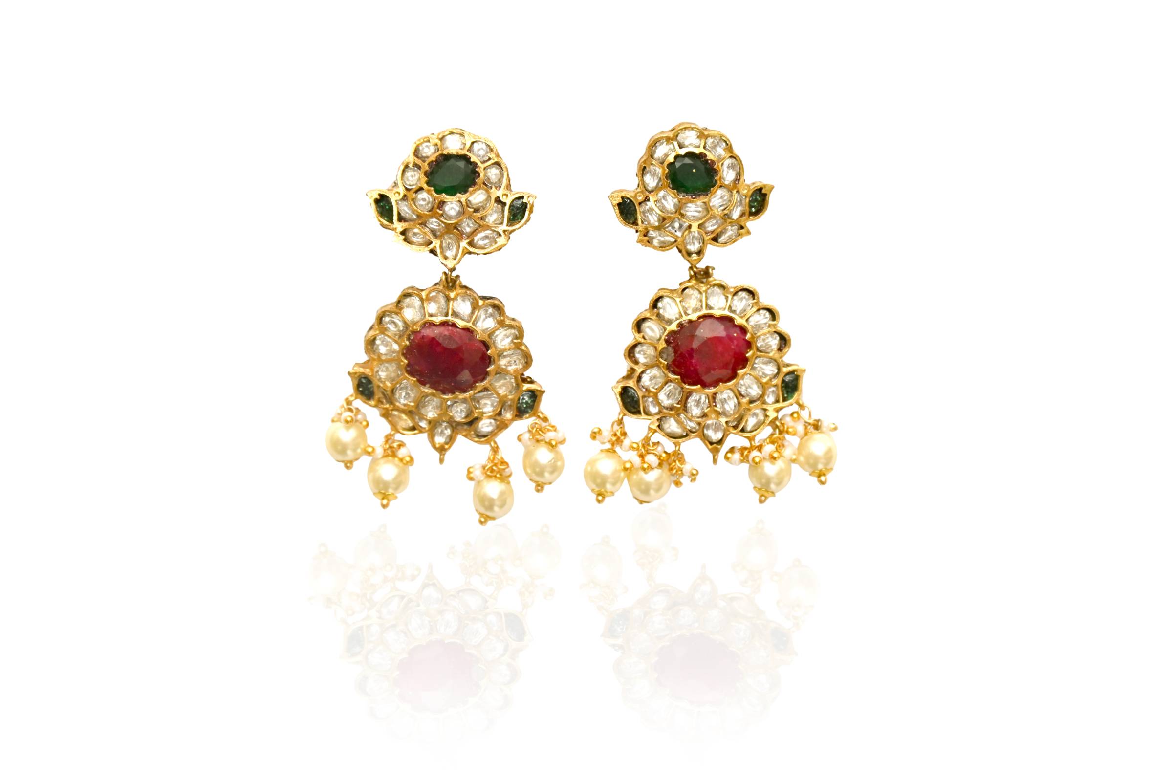 Multi-Stone Pearl Jewellery Set By Fluorite