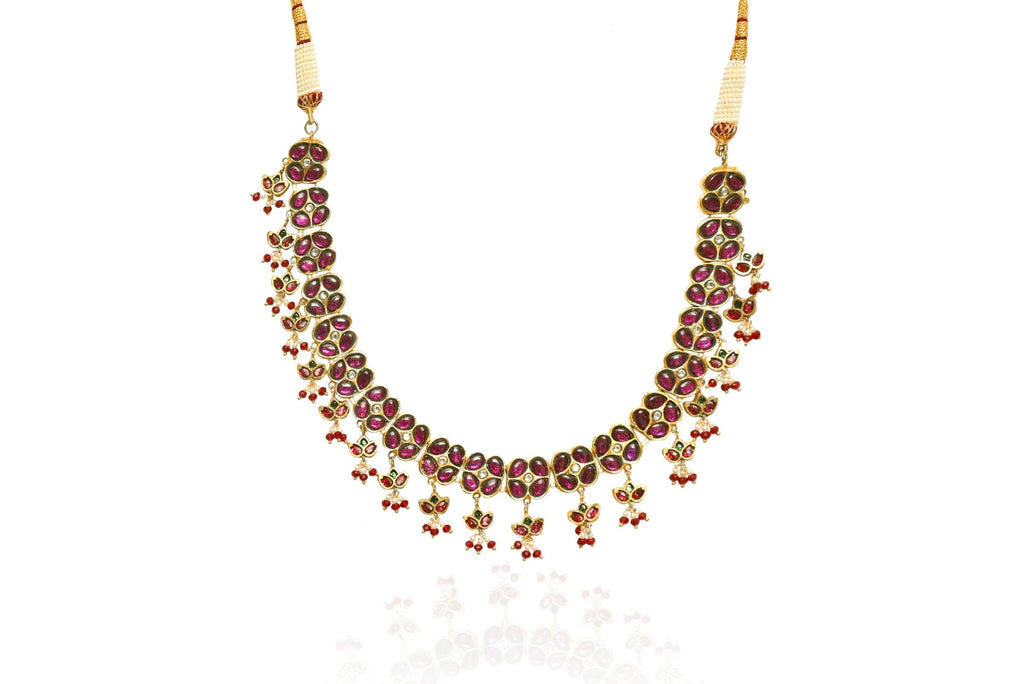 Traditional Ruby Jewelry Set By Fluorite
