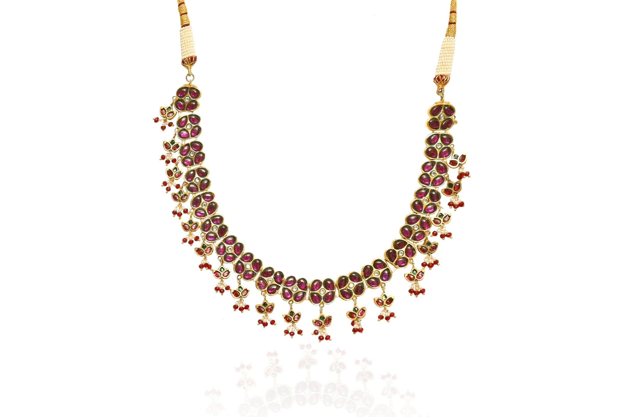 Traditional Ruby Jewelry Set By Fluorite