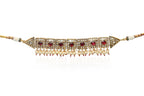 Ruby Pearl Choker Set By Fluorite