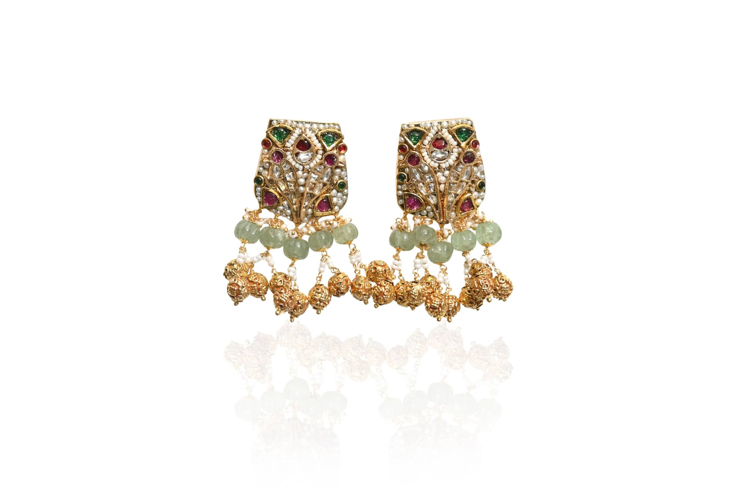 Ethnic Kundan Jewellery Set By Fluorite