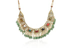 Kundan Stone Jewellery Set By Fluorite