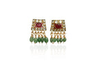 Kundan Stone Jewellery Set By Fluorite