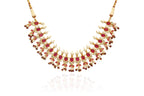 Ruby Pearl Kundan Set By Fluorite