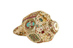 Ornate Gemstone & Gold Embellished Conch