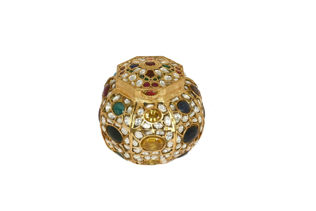 Ornate Gemstone Trinket Box